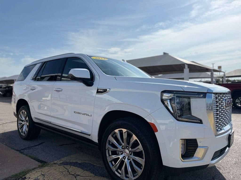 2023 GMC Yukon — rear three-quarter view