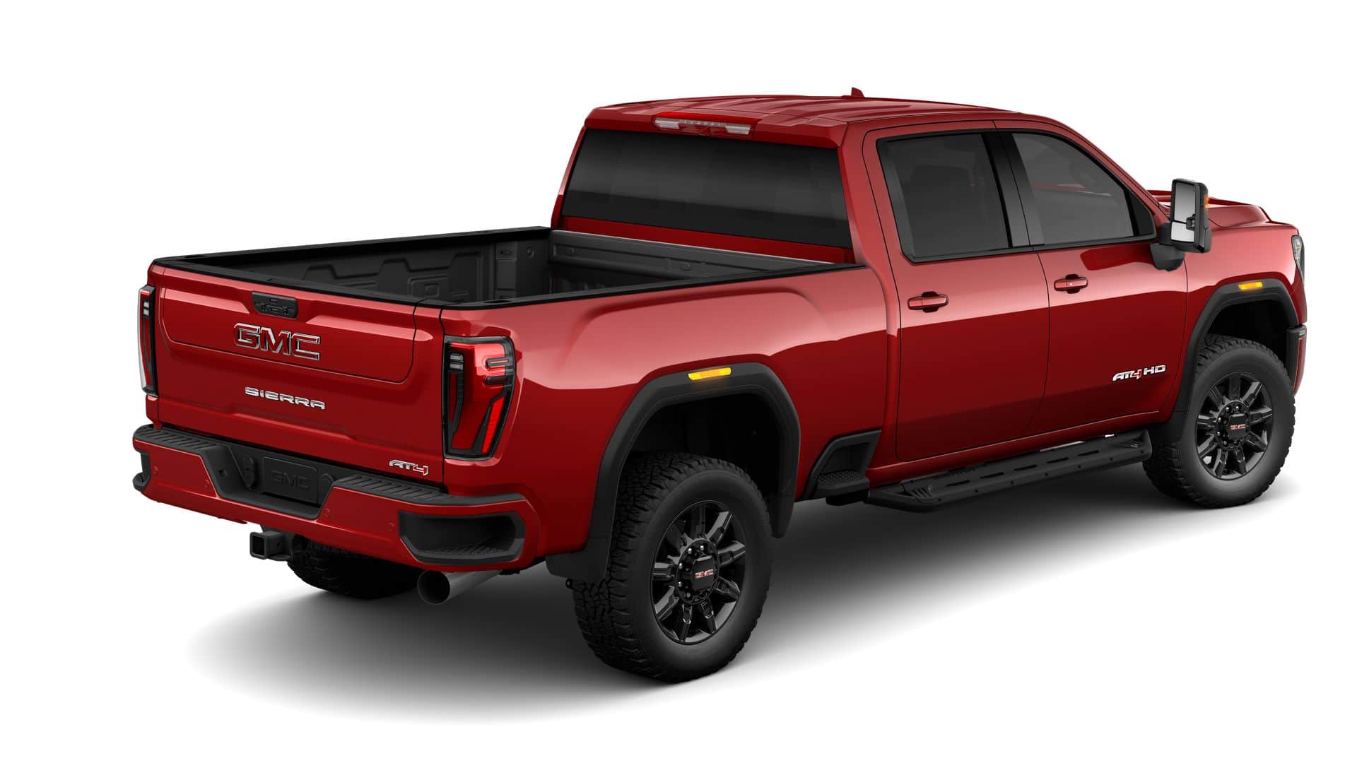 2026 GMC Sierra 2500 HD — rear three-quarter view