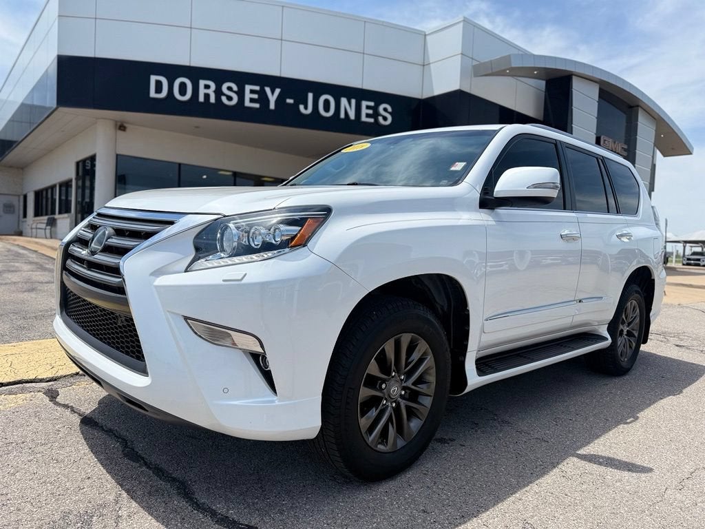 2018 Lexus GX GX 460 Luxury in Starfire Pearl — front three-quarter view